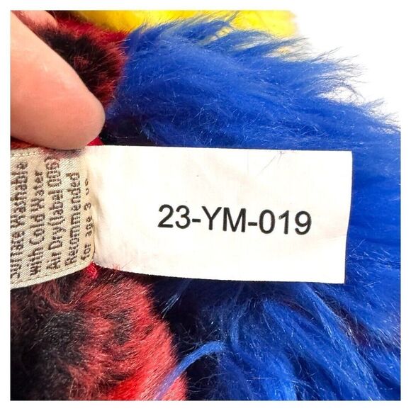 Folkmanis Puppets - 15" Scarlet Macaw Red Blue Yellow Parrot Bird Plush - Picture 6 of 6